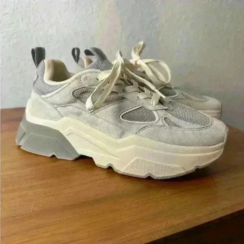 H&M Chunky Trainers Shoes Rubber lift elevated Size 38